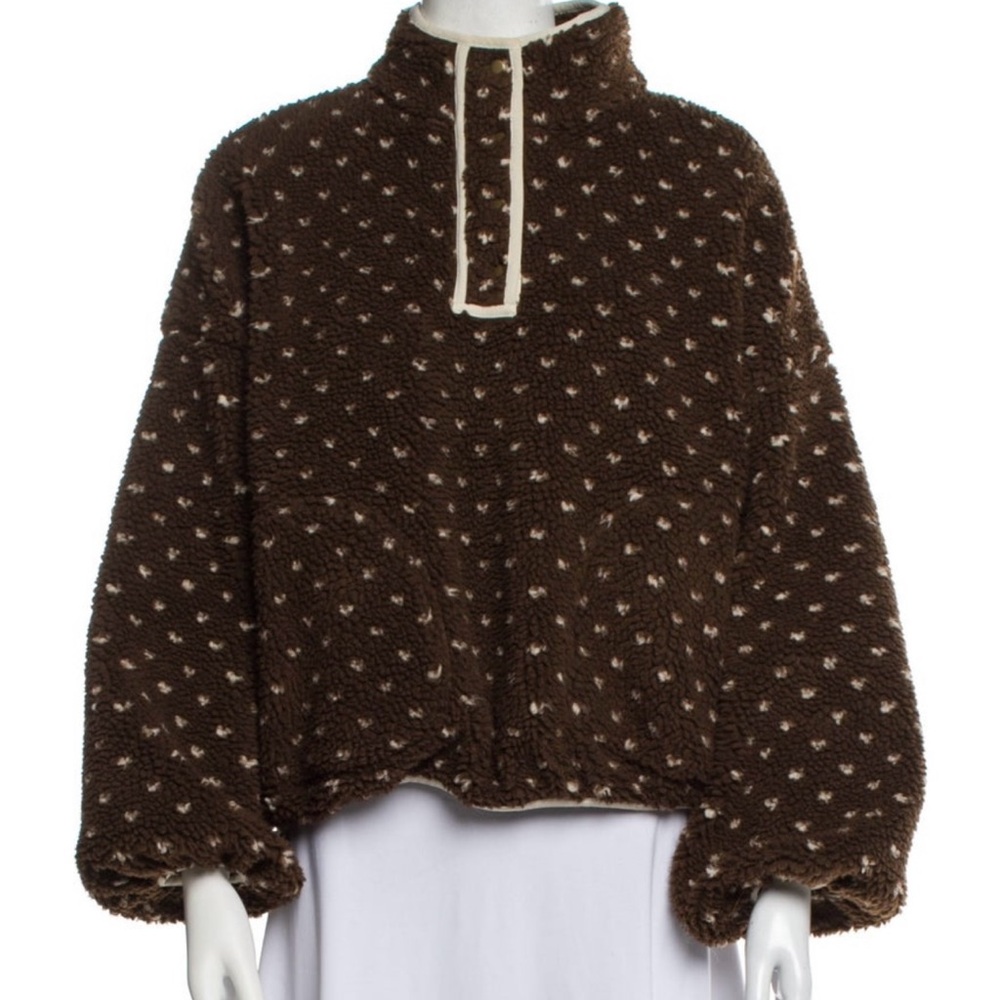 The GREAT. The Countryside fleece Pullover